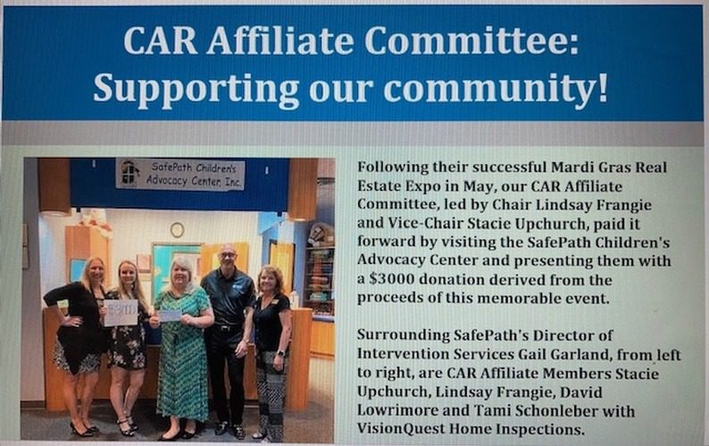 Car affiliate committee supporting our community.